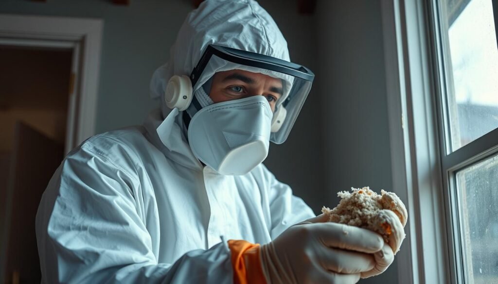 Asbest Sofortmaßnahmen Schutzausrüstung