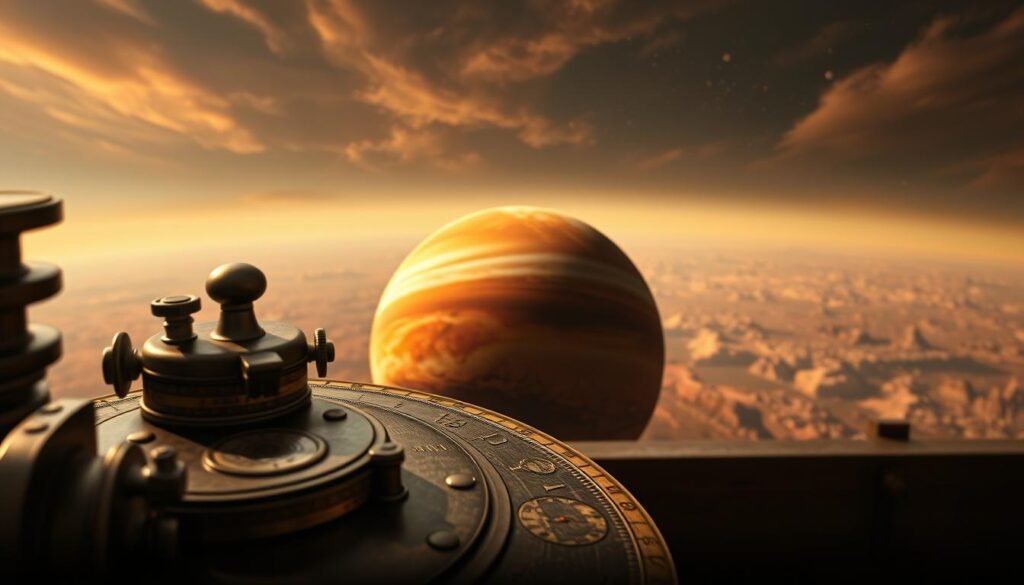 Historische Astronomie Mars-Erde-Entfernung