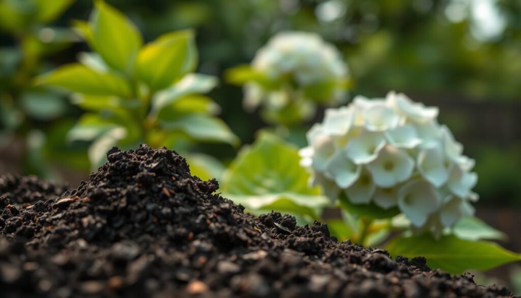 Hortensienerde mit optimaler Bodenbeschaffenheit