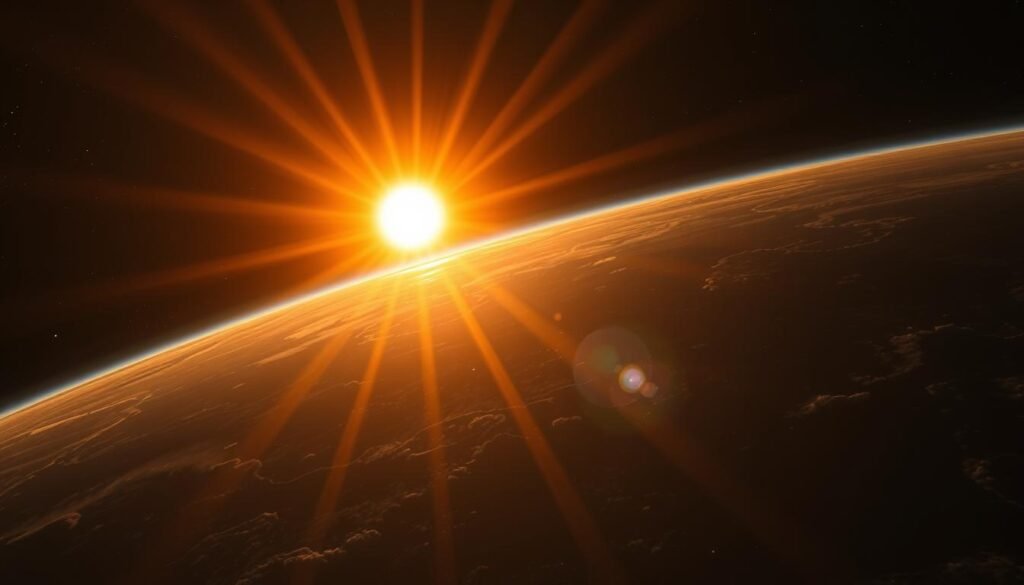 Lichtgeschwindigkeit und Sonnenentfernung