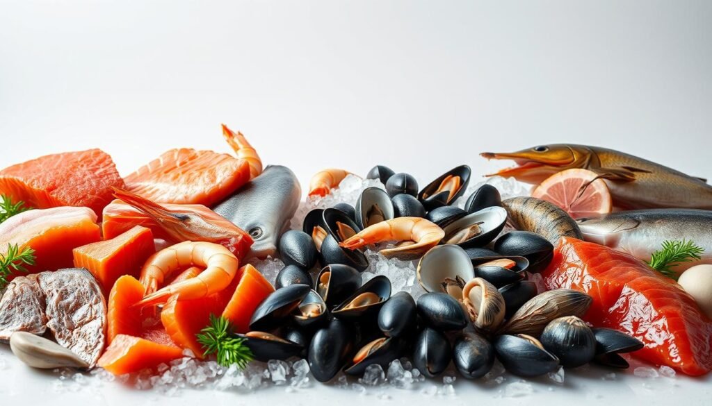 Natriumgehalt in Fisch und Meeresfrüchten