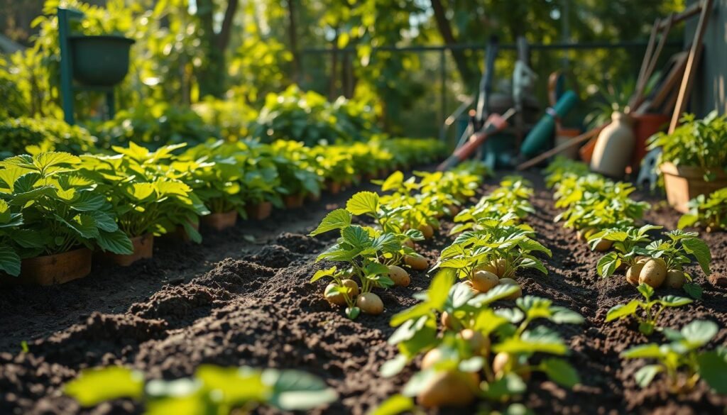 Optimaler Kartoffelanbau im Garten