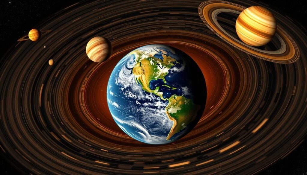 Planetenrotation im Sonnensystem