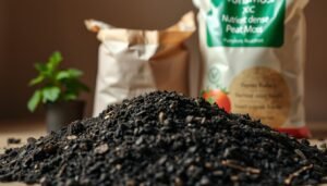 Tomatenerde und Pflanzensubstrat für gesunde Tomatenpflanzen